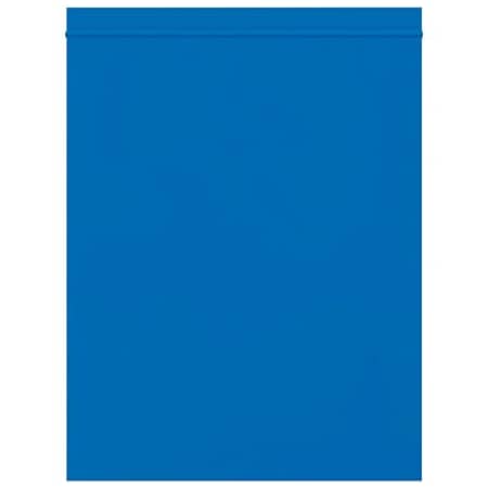 Bsc Preferred 8 x 10'' - 2 Mil Blue Reclosable Poly Bags, 1000PK BUY03998233
